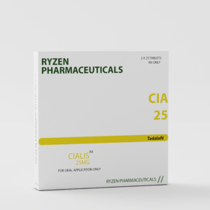 Ryzen Pharmaceuticals Cialis 25mg x 50 tabs