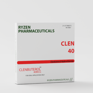 Ryzen Pharmaceuticals Clen 40mcg x 50 tabs