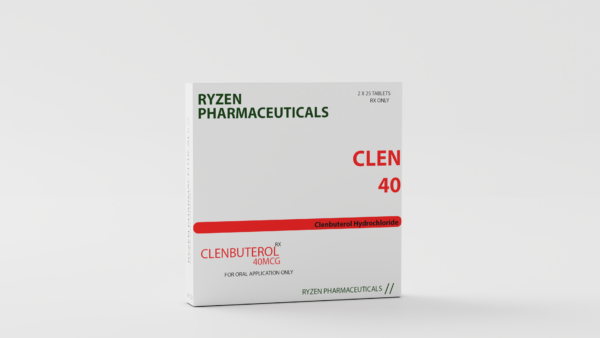 Ryzen Pharmaceuticals Clen 40mcg x 50 tabs